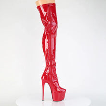 Carregar imagem no visualizador da galeria, Tacones Pleaser JUBILANT-3000 Rojo Str. Charol
