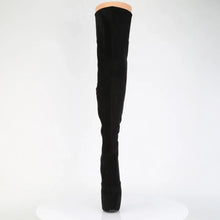 Cargar imagen en el visor de la galería, Tacones Pleaser JUBILANT-3007FS Negro Faux Suede
