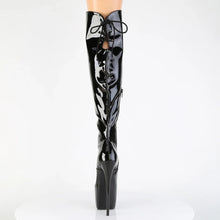 Cargar imagen en el visor de la galería, Tacones Pleaser JUBILANT-3012 Negro Str. Charol

