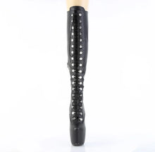 Load image into Gallery viewer, Tacones Pleaser JUBILANT-3012 Negro Str. Piel
