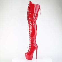 Cargar imagen en el visor de la galería, Tacones Pleaser JUBILANT-4012 Rojo Str. Charol
