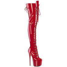 Cargar imagen en el visor de la galería, Tacones Pleaser JUBILANT-4012 Rojo Str. Charol
