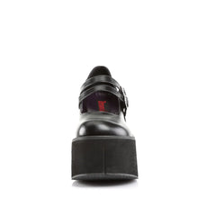 Carregar imagem no visualizador da galeria, Zapatos con plataforma Demonia KERA-08 Negro Piel vegana
