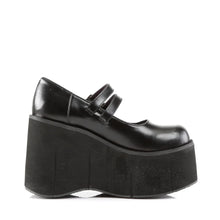Carregar imagem no visualizador da galeria, Zapatos con plataforma Demonia KERA-08 Negro Piel vegana
