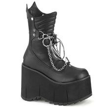 Carregar imagem no visualizador da galeria, Botines Demonia KERA-130 Negro Piel vegana
