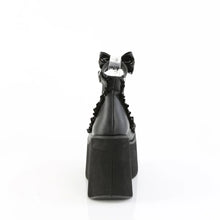Carregar imagem no visualizador da galeria, Zapatos con plataforma Demonia KERA-18 Negro Piel vegana
