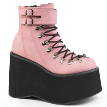 Cargar imagen en el visor de la galería, Botines Demonia KERA-21 B. Rosa Piel vegana
