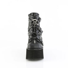 Cargar imagen en el visor de la galería, Botines Demonia KERA-68 Negro Piel vegana
