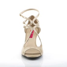 Cargar imagen en el visor de la galería, Tacones Pleaser Pink Label KIMBERLY-04 Crema Charol
