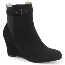 Cargar imagen en el visor de la galería, Botas Pleaser Pink Label KIMBERLY-102 Negro Nubuck Suede
