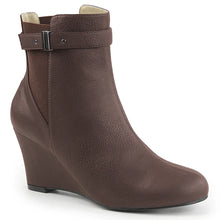 Cargar imagen en el visor de la galería, Botas Pleaser Pink Label KIMBERLY-102 Marrón Piel Sintética
