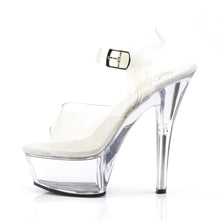 Cargar imagen en el visor de la galería, Tacones Pleaser KISS-208 Transparente
