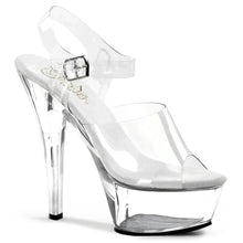 Cargar imagen en el visor de la galería, Tacones Pleaser KISS-208 Transparente
