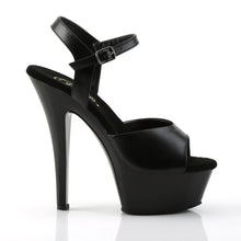 Carregar imagem no visualizador da galeria, Tacones Pleaser KISS-209 Negro Piel
