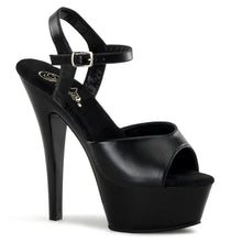 Carregar imagem no visualizador da galeria, Tacones Pleaser KISS-209 Negro Piel
