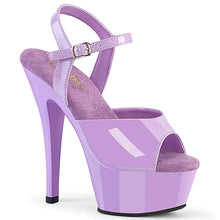 Cargar imagen en el visor de la galería, Tacones Pleaser KISS-209 Lavanda Charol
