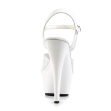 Cargar imagen en el visor de la galería, Tacones Pleaser KISS-209 Blanco Charol
