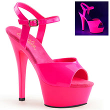 Carregar imagem no visualizador da galeria, Tacones Pleaser KISS-209UV Neon H. Rosa
