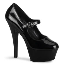 Load image into Gallery viewer, Zapatos Pleaser KISS-280 Negro Charol
