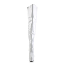 Cargar imagen en el visor de la galería, Tacones Pleaser KISS-3010 Blanco Charol
