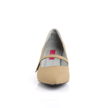 Cargar imagen en el visor de la galería, Tacones Pleaser Pink Label KITTEN-03 Taupe Nubuck
