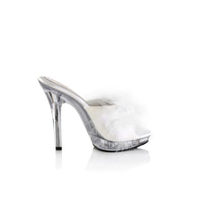 Carregar imagem no visualizador da galeria, Tacones Fabulicious LIP-101-8 Blanco Satin Fur
