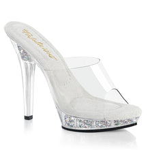 Cargar imagen en el visor de la galería, Tacones Fabulicious LIP-101RSI - Transparente / Strass plata AB
