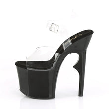 Load image into Gallery viewer, Tacones Pleaser LOVETHORN-708 Transparente Negro
