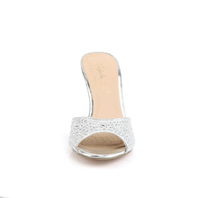 Carregar imagem no visualizador da galeria, Tacones Fabulicious LUCY-01 Plata Purpurina Fabric
