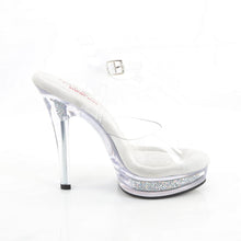Cargar imagen en el visor de la galería, Tacones Fabulicious MAJESTY-508RSI - Transparente / Strass plata AB
