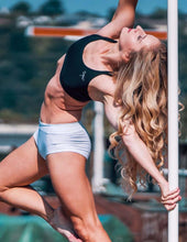 Load image into Gallery viewer, Pole Dance Short Mandy Dragonfly
