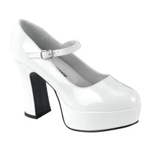 Cargar imagen en el visor de la galería, Tacones Funtasma MARYJANE-50 Blanco Charol
