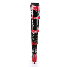 Cargar imagen en el visor de la galería, Botas Funtasma MEDIC-3028 Negro Rojo Charol
