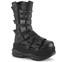 Carregar imagem no visualizador da galeria, Zapatos con plataforma Demonia NEPTUNE-210 Negro Piel vegana
