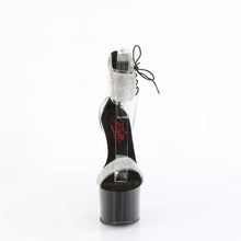 Load image into Gallery viewer, Tacones Pleaser PASSION-727RS Transparente Negro
