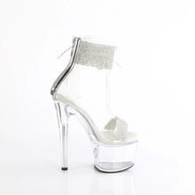 Load image into Gallery viewer, Tacones Pleaser PASSION-727RS Transparente Plata
