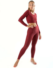 Load image into Gallery viewer, Sports crop top Pavi Dragonfly
