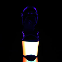 Carregar imagem no visualizador da galeria, Tacones Pleaser RAINBOW-309UV Negro Charol Neon
