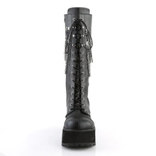 Carregar imagem no visualizador da galeria, Zapatos con plataforma Demonia RANGER-303 Negro Faux Leather
