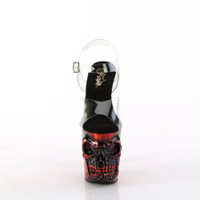 Load image into Gallery viewer, Tacones Pleaser RAPTURE-808-LT Transparente Satin Rojo
