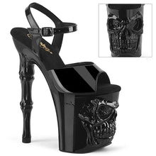 Carregar imagem no visualizador da galeria, Zapatos Pleaser RAPTURE-809 Blk Pat/Blk
