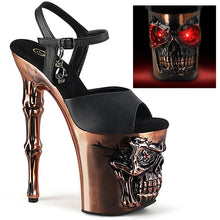 Cargar imagen en el visor de la galería, Tacones Pleaser RAPTURE-809-LT Negro Piel Sintética
