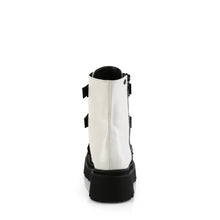 Cargar imagen en el visor de la galería, Botines Demonia RENEGADE-50 Blanco Piel vegana-Nylon
