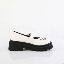 Load image into Gallery viewer, Zapatos con plataforma Demonia RENEGADE-56 Blanco Piel vegana
