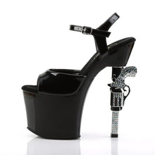 Carregar imagem no visualizador da galeria, Tacones Pleaser REVOLVER-709 Negro
