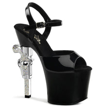 Carregar imagem no visualizador da galeria, Tacones Pleaser REVOLVER-709 Negro
