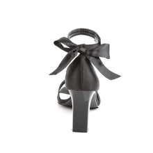 Cargar imagen en el visor de la galería, Tacones Pleaser Pink Label ROMANCE-372 Negro Satin
