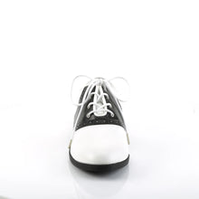 Cargar imagen en el visor de la galería, Zapatos Funtasma SADDLE-50 Negro Blanco Pu
