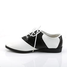 Cargar imagen en el visor de la galería, Zapatos Funtasma SADDLE-50 Negro Blanco Pu
