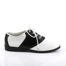 Cargar imagen en el visor de la galería, Zapatos Funtasma SADDLE-50 Negro Blanco Pu
